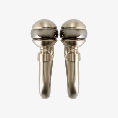 Dunelm Manhattan Ball Holdbacks Silver