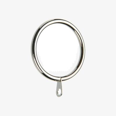 Dunelm Mix and Match Pack of 6 Metal Curtain Rings Silver