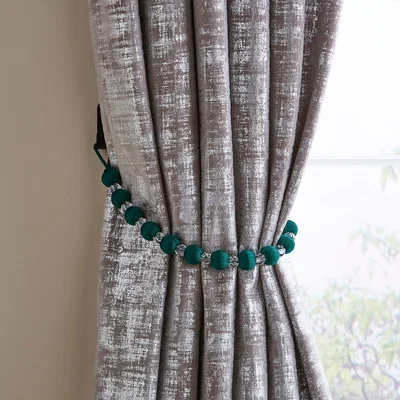 Dunelm Opulence Emerald Crystal Tieback Emerald