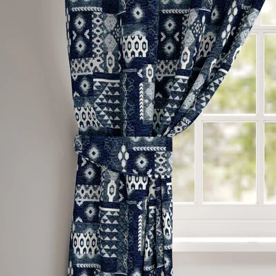 Dunelm Montpellier Made To Order Tieback Montpellier Indigo