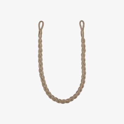 Dunelm Shimmer Gold Rope Tieback Gold