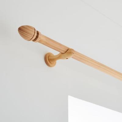 Dunelm Oregon Wood Curtain Pole Kit