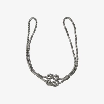 Dunelm Knot Tieback Grey