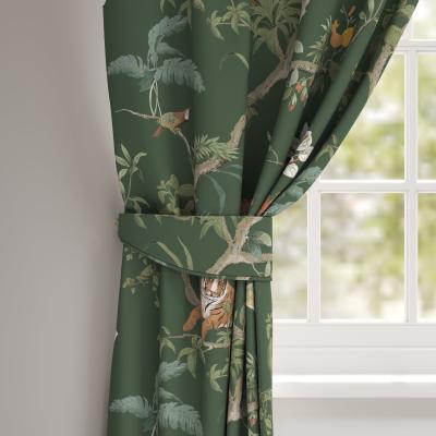 Dunelm Maximalist Bengal Made to Measure Tieback Bengal Olive