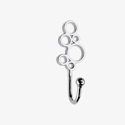 Dunelm Circle Curtain Tieback Hooks Chrome