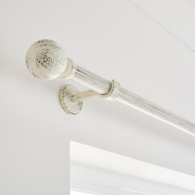 Dunelm Vintage Floral Extendable Metal Curtain Pole