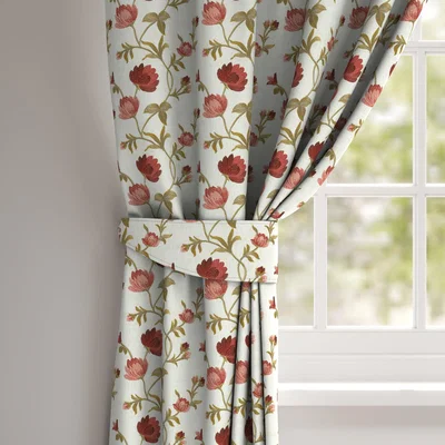 Dunelm Midhurst Made To Order Tieback Midhurst Pink