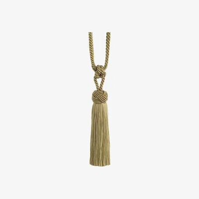 Dunelm Cheviot Tassel Tieback Pistachio (Green)