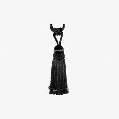 Dunelm Vivaldi Tiebacks Black
