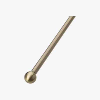 Dunelm Ashton Antique Brass Cafe Rod 10/12mm Antique (Brass)