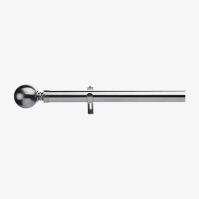 Dunelm Ashton Extendable Metal Eyelet Curtain Pole