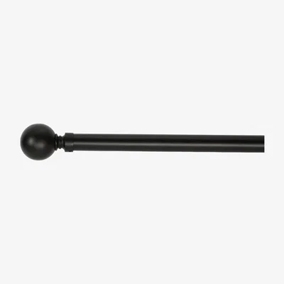 Dunelm Mix and Match Ashton Metal Finials Black