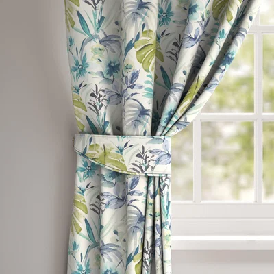 Dunelm Funchal Made to Measure Tieback Funchal Green