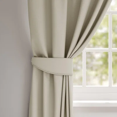 Dunelm Savanna Made to Order Fire Retardant Tieback Savanna Porcelain