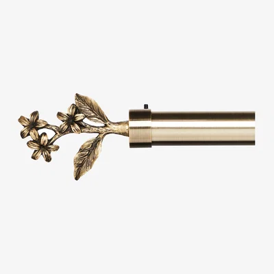 Dunelm Floral Extendable Metal Eyelet Curtain Pole​