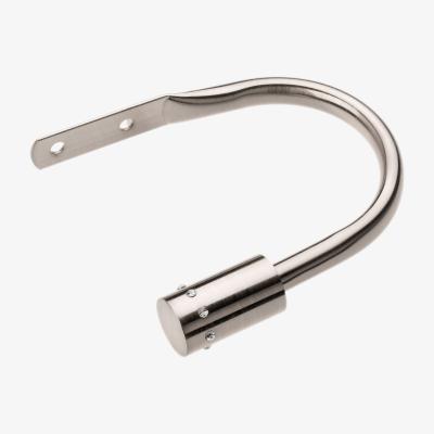 Dunelm Small Ritz Holdbacks Satin Steel (Silver)
