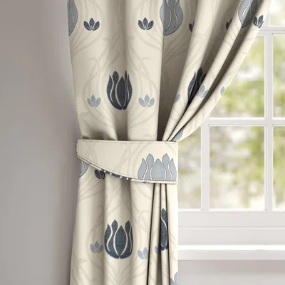 Dunelm Mackintosh Made To Measure Tieback Mackintosh Navy