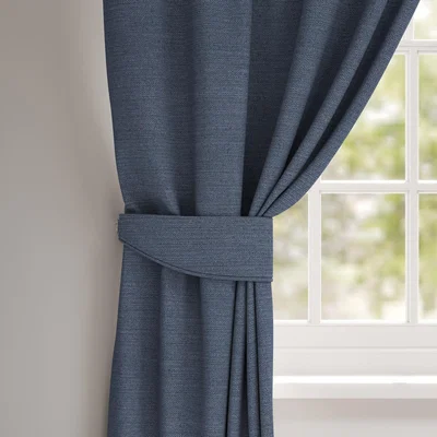 Dunelm Harper Made to Order Tieback Harper Denim