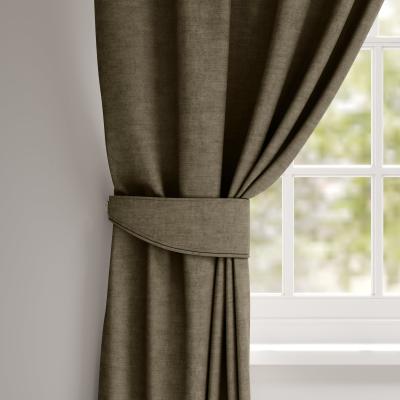Dunelm Luxury Velvet Made to Order Tieback Lux Velvet Moleskin
