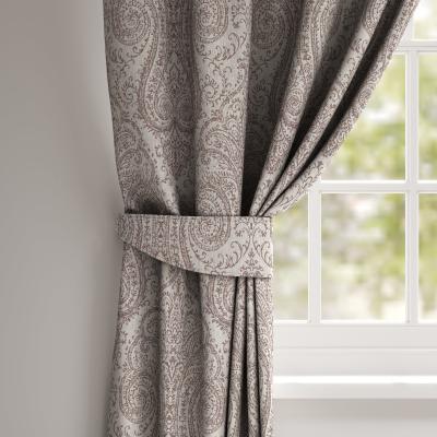 Dunelm Giselle Made To Measure Tieback Giselle Printed Pebble