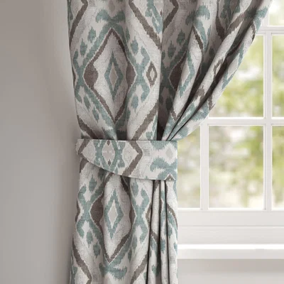 Dunelm Ponza Made To Measure Tieback Ponza Duck Egg