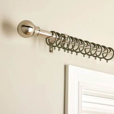 Habitat Argos Home Steel Extendable Curtain Pole - 110cm - 300cm
