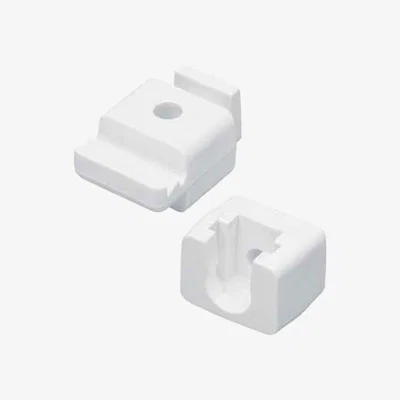 Homebase Heavy Duty Curtain Track Brackets - 4 Pack