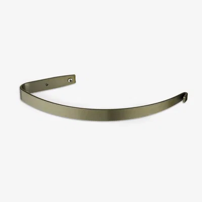 John Lewis John Lewis & Partners Holdback, Brass Toned Steel, Set of 2