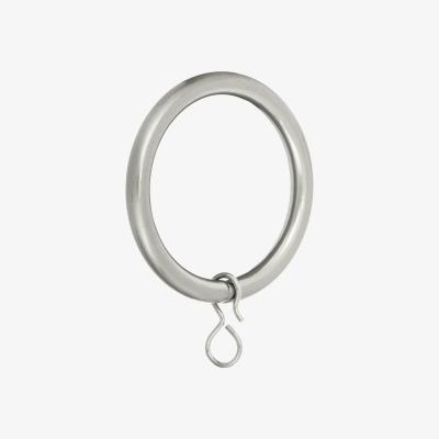 John Lewis John Lewis & Partners Nickel Curtain Rings, Pack of 6, 25mm