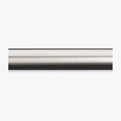 John Lewis John Lewis & Partners Stainless Steel Curtain Pole, L150cm x Dia.19mm