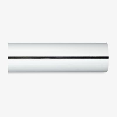 John Lewis John Lewis & Partners Chrome Curtain Pole, L180cm x Dia.28mm