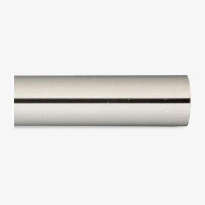 John Lewis John Lewis & Partners Steel Curtain Pole, L150cm x Dia.28mm