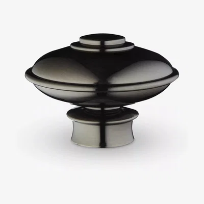 John Lewis John Lewis & Partners Gunmetal Onion Finial, Dia.28mm