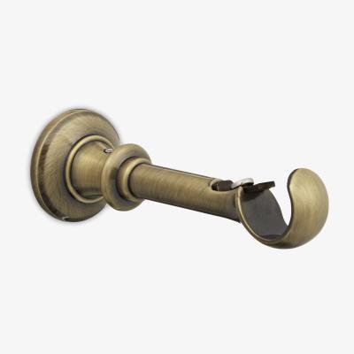 John Lewis John Lewis & Partners Antique Brass Traditional Side / Centre Bracket, Dia.28mm