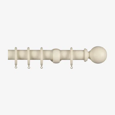 John Lewis John Lewis & Partners Wood Curtain Pole Kit, Dia.35mm