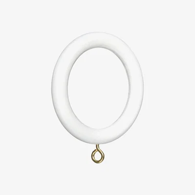 John Lewis John Lewis & Partners Curtain Rings, Dia.35mm, Pack of 6