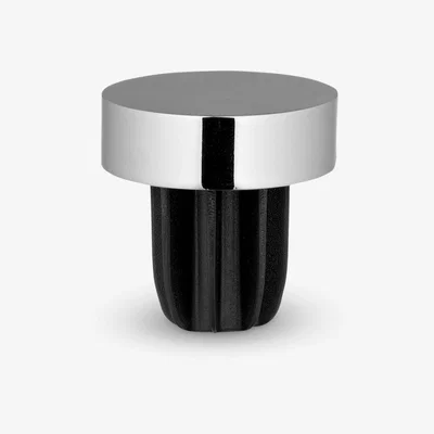John Lewis John Lewis & Partners Chrome Stud Finial, Dia.28mm
