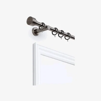 John Lewis John Lewis Fixed Curtain Pole Kit with Stud Finial, Dia.28mm
