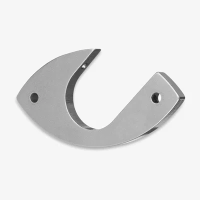 John Lewis John Lewis & Partners Stainless Steel Recess Bracket, Dia.25mm