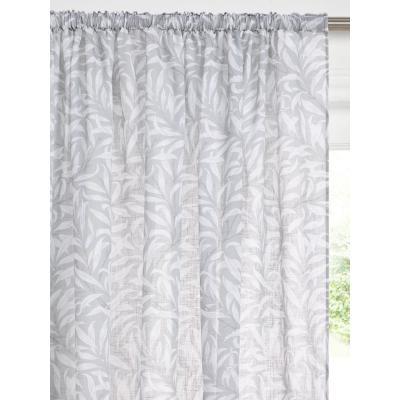 John Lewis Morris & Co. Willow Boughs Slot Top Voile Panel