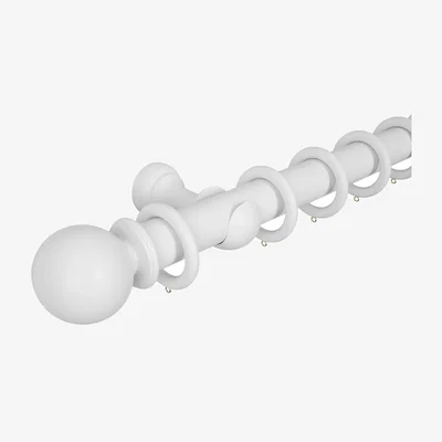 John Lewis John Lewis Rothley Wood Curtain Pole Kit, Dia.35mm