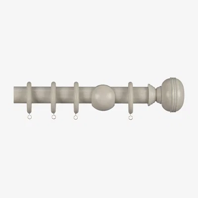 John Lewis John Lewis & Partners Curtain Pole Kit, Grey, Dia.35mm