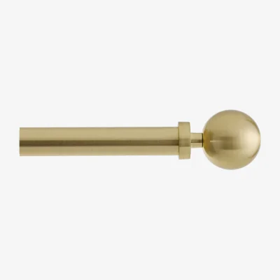 La Redoute Extendable Ball Design Curtain Pole, 120/210cm
