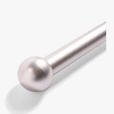 The Range OHS Trumpet Extendable Curtain Pole - Silver / Iron / 7cm