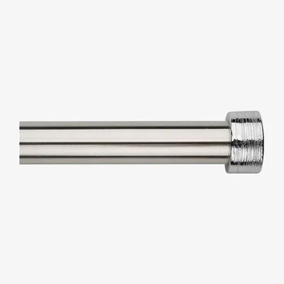 The Range Etched Stud Curtain Pole - 120 - 210 cm