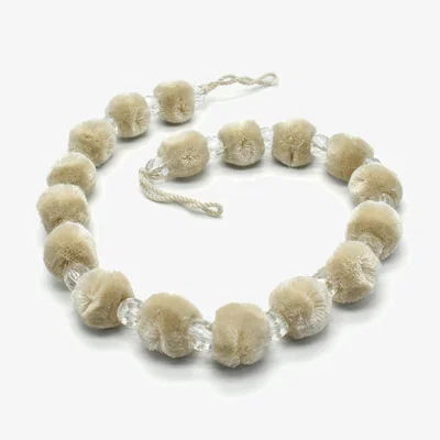 The Range One Pom Pom Tieback - Cream
