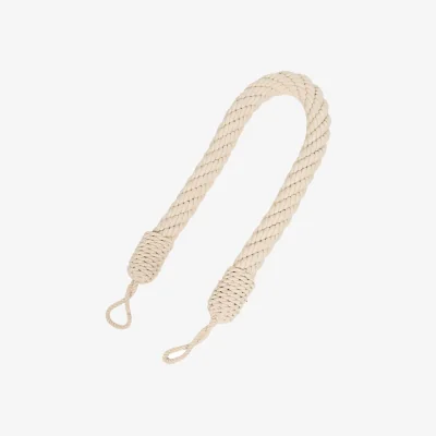 The Range Fancy Cotton Rope Tieback - Neutral