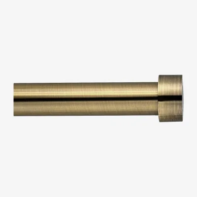 The Range Stockholm Curtain Pole - Brass / 170 - 300 cm