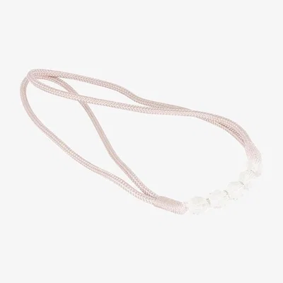 The Range Beaded Tieband - Blush