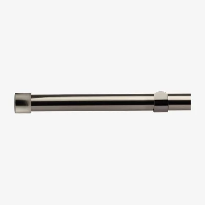 The Range 16-19mm Fenton Extendable Eyelet Metal Curtain Pole Set - Black Silk